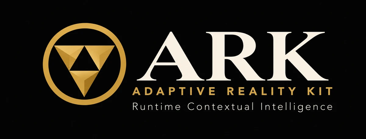 ARK — Agentic Reality Kit. Runtime Contextual Intelligence