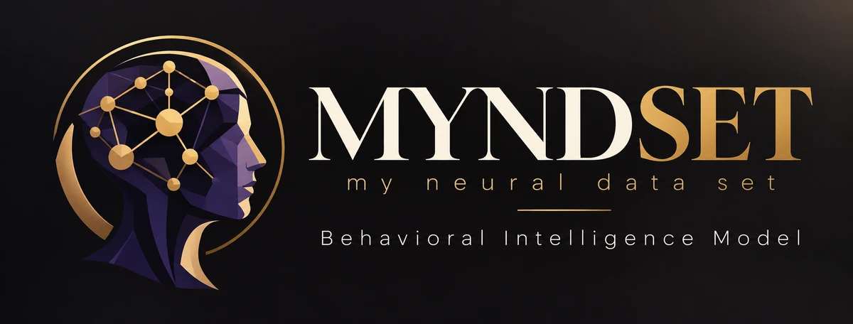 MYNDSET — my neural dataset. Behavioral Intelligence Model